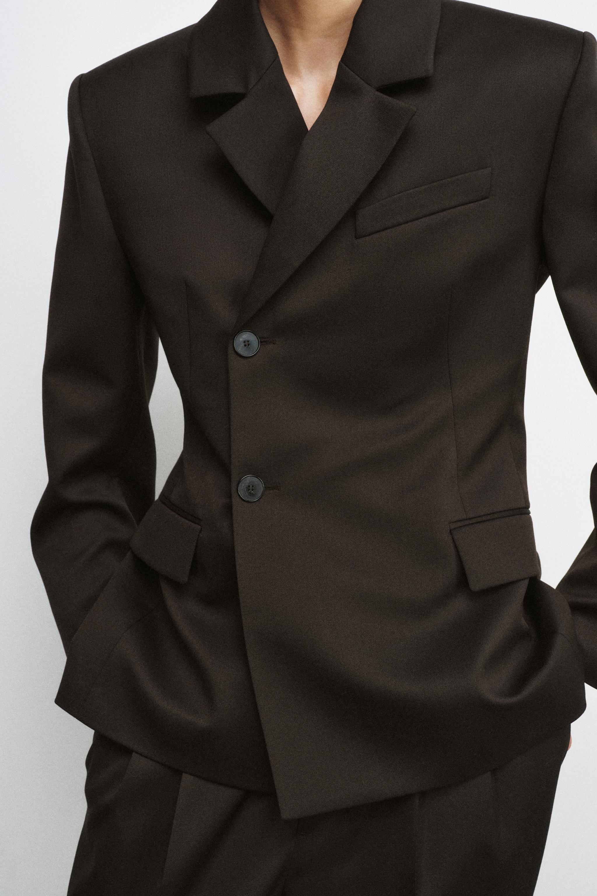 ZW COLLECTION DOUBLE BREASTED BLAZER
